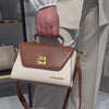 Silvia beige and brown bag