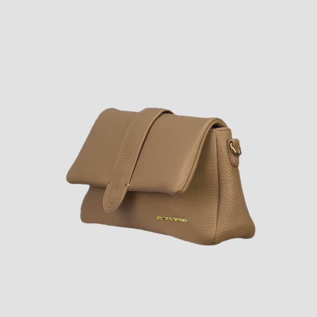 Borsa a spalla Soleil - Marrone sabbia